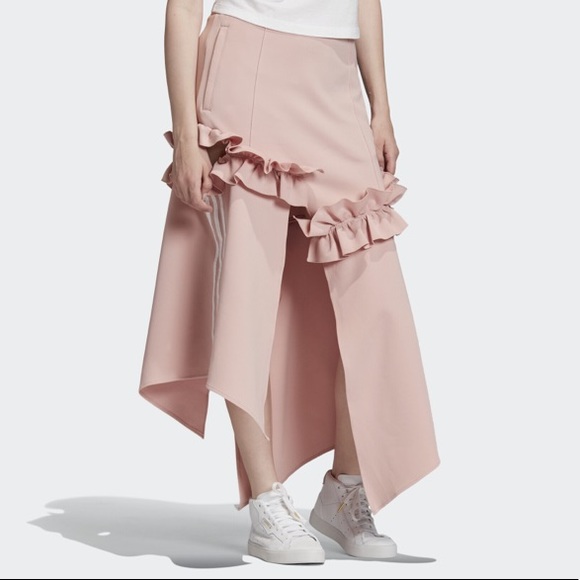 Adidas original x j coo trefoil ruffle skirt NWT - Picture 13 of 13